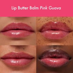 Summer Fridays Lip Butter Balm - Moisturizing Lip Gloss for Instant Shine + Sheer Color - With Nourishing Shea Butter - Everyday Makeup + Skin Care Summer Essentials - Vegan - Pink Sugar (.5 Oz)